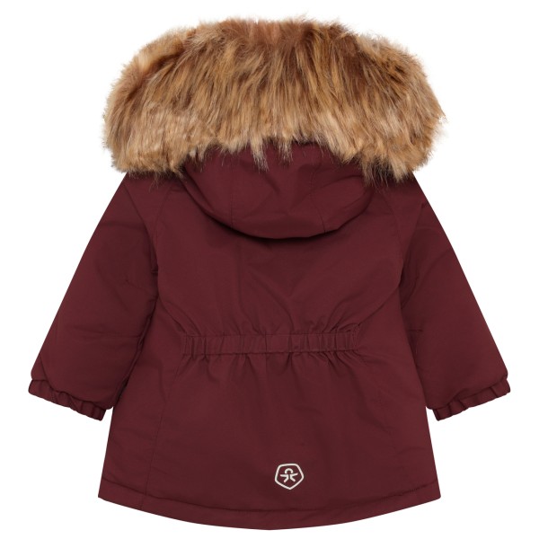 Color Kids - Baby Girl's Parka with Fake Fur - Winter jacket