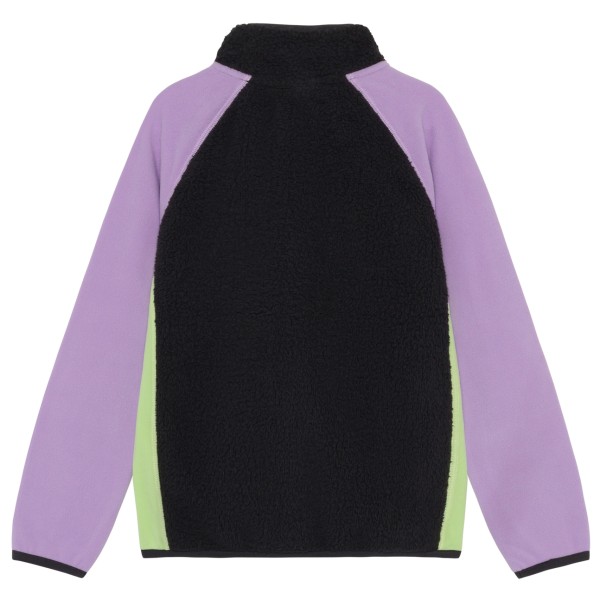Color Kids - Kid's Teddy Jacket with Fleece Sleeves - Fleecejacke