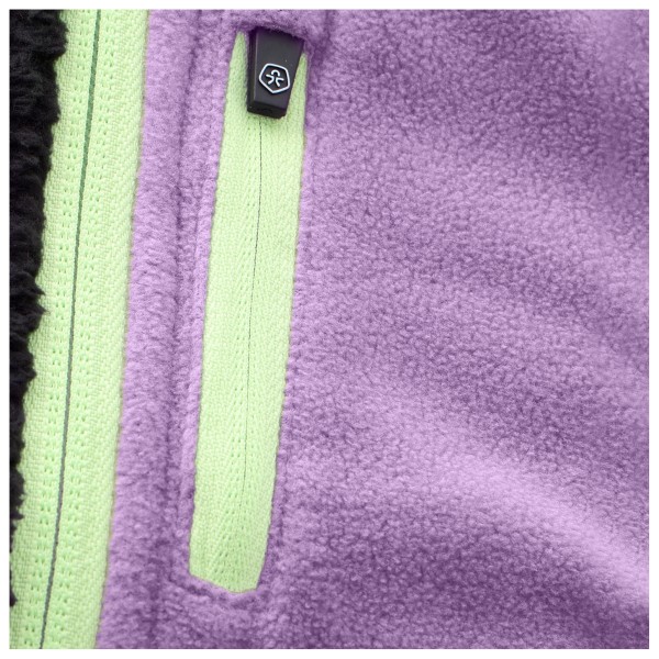 Color Kids - Kid's Teddy Jacket with Fleece Sleeves - Fleecejacke