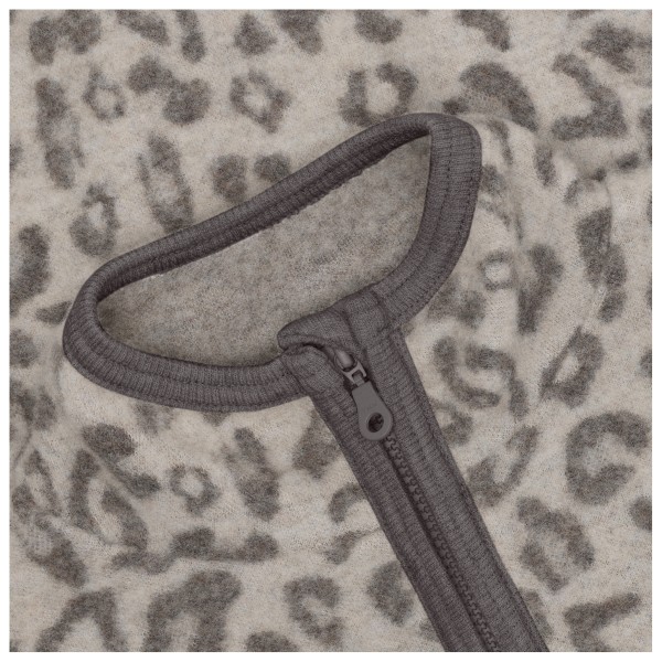 Huttelihut - Kid's Jacket Wool Fleece Jacquard - Merinowollen vest