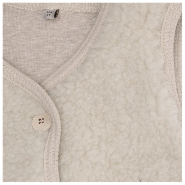 Huttelihut - Kid's Vest Wool Teddy Lining - Wollweste