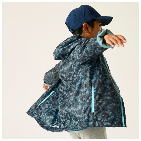 Regatta - Kid's Printed Lever II - Chaqueta impermeable