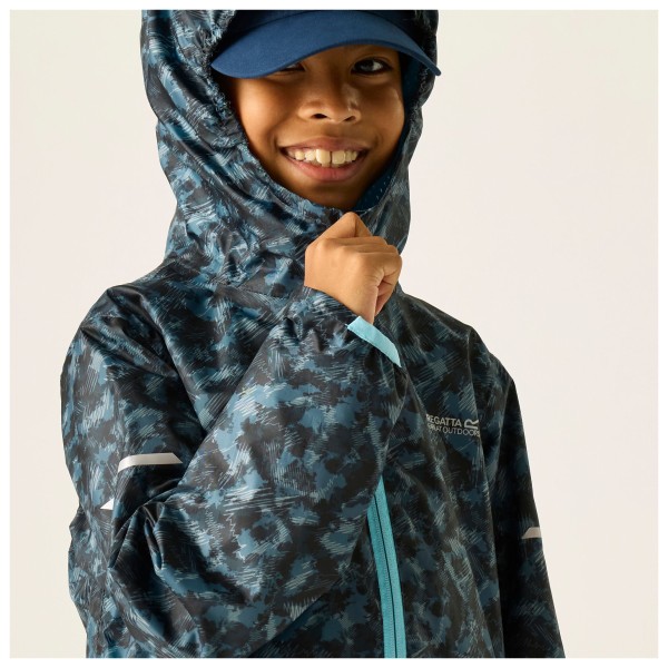 Regatta - Kid's Printed Lever II - Chaqueta impermeable