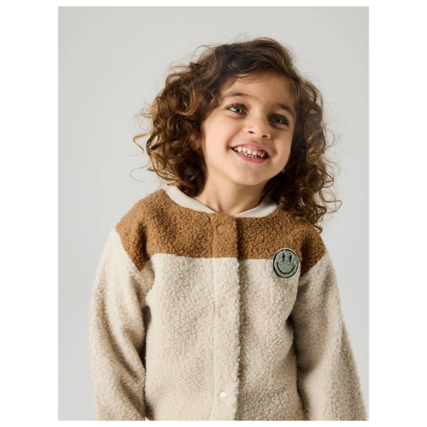 Name it - Kid's NKNBallas L/S NREG Teddy Card - Cardigan