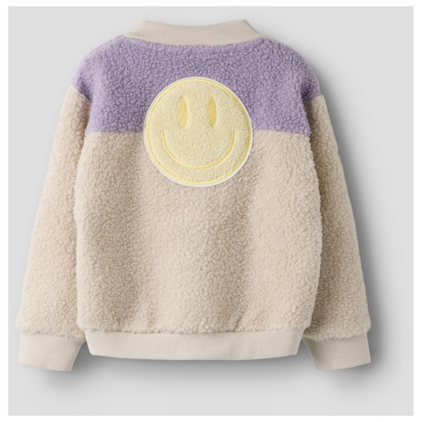 Name it - Kid's NMFBalissea L/S Nreg Teddy Card - Fleecetakki