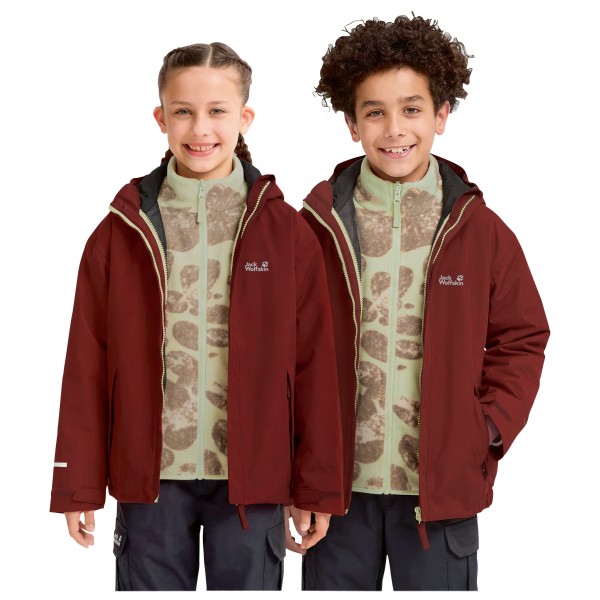 Jack Wolfskin - Kid's Iceland 3in1 Print Jacket - Doppeljacke