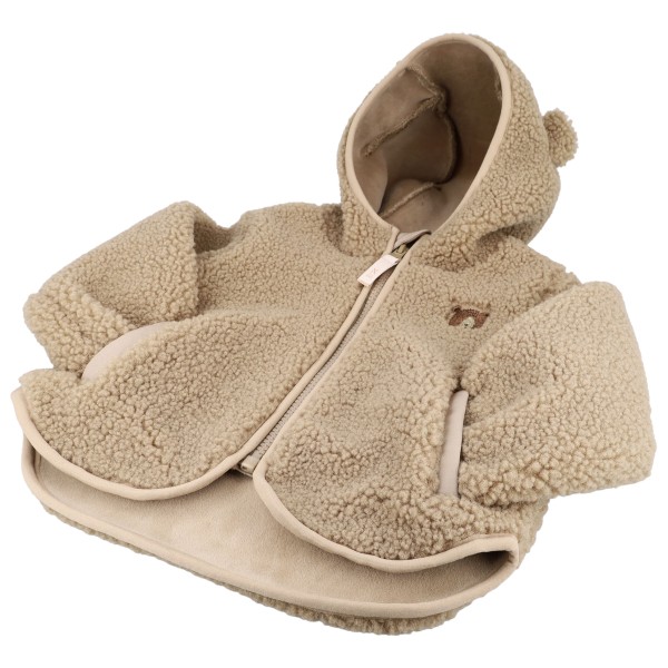 maximo - Baby's Sherpa Kapuzen Jacke m. Öhrchen Bär - Fleecevest