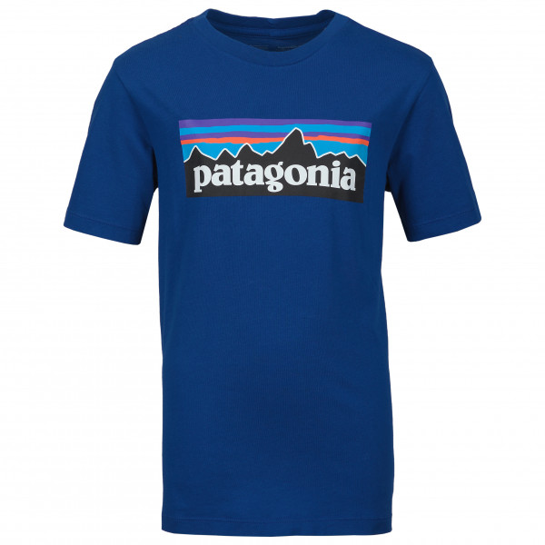 Patagonia - Boy's Regenerative Organic Certification Cotton P-6 Logo T-Shirt - Camiseta de manga corta