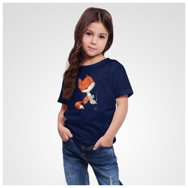Kultgut - Kid's Fuchs Und Maus - Camiseta de manga corta
