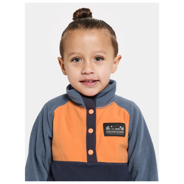 Didriksons - Kid's Monte Half Button - Fleecepulloverit