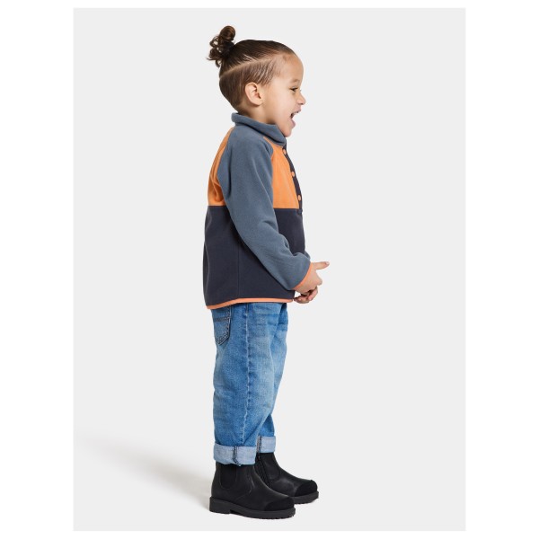 Didriksons - Kid's Monte Half Button - Fleecetrui