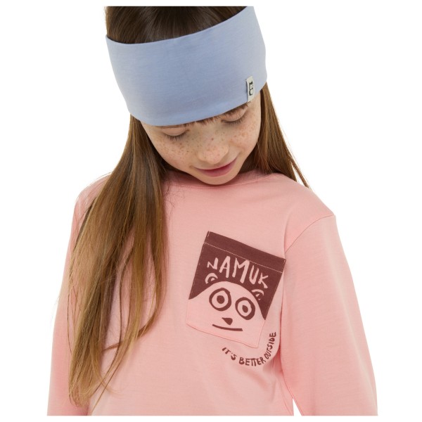 Namuk - Kid's Teri Merino Pocket Longsleeve - Camiseta de merino