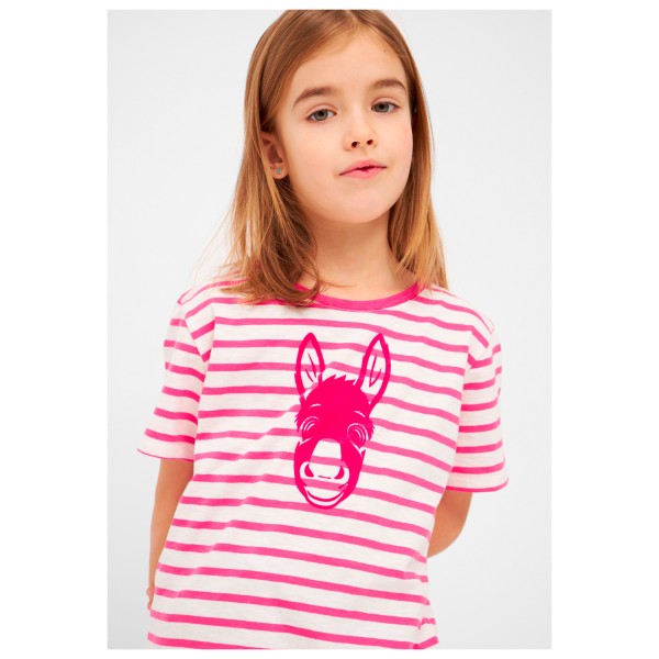 Derbe - Kid's Sweetdonkey Striped S/S - Camiseta de manga corta