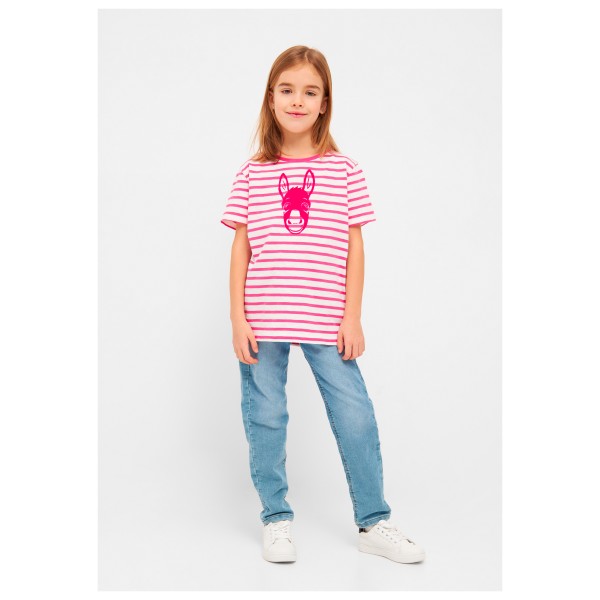 Derbe - Kid's Sweetdonkey Striped S/S - Camiseta de manga corta