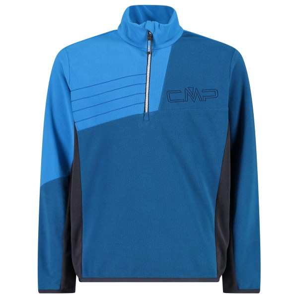 Sweat Polaire Enfant CMP – Maille Respirante, Col Montant, Zip Mi-Long – Idéal Ski & Activités Outdoor