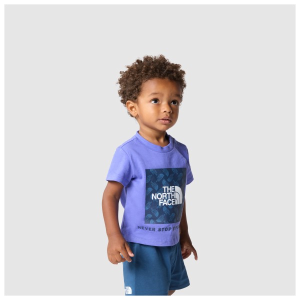The North Face - Baby's S/S Box Infill Print Tee - Camiseta de manga corta