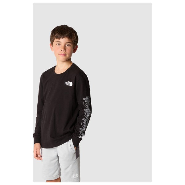 The North Face - Boy's New L/S Graphic Tee - Camiseta de manga larga