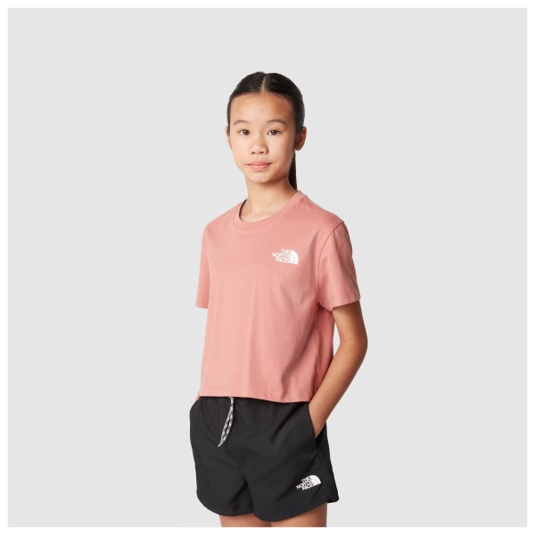 The North Face - Girl's S/S Crop Simple Dome Tee - Camiseta de manga corta