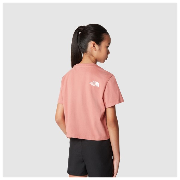 The North Face - Girl's S/S Crop Simple Dome Tee - Camiseta de manga corta