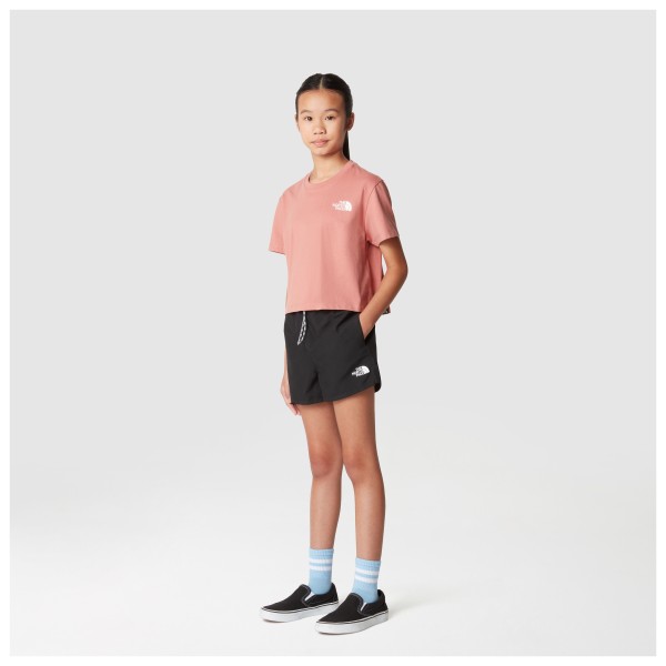 The North Face - Girl's S/S Crop Simple Dome Tee - Camiseta de manga corta