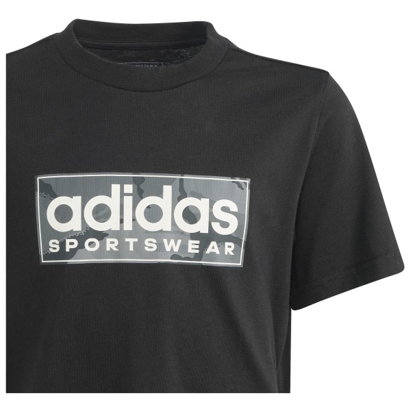 adidas - Boy's Camo Lin Tee - Camiseta de manga corta