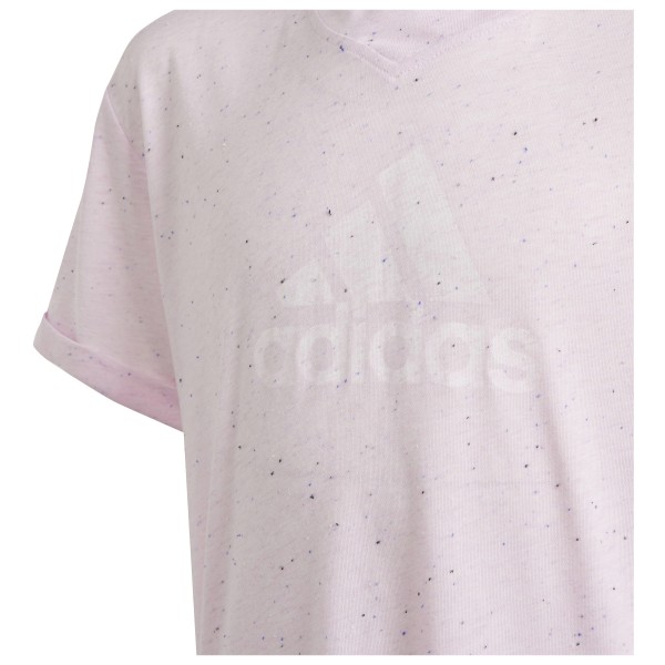 adidas - Girl's FI Big Logo Tee - Camiseta de manga corta