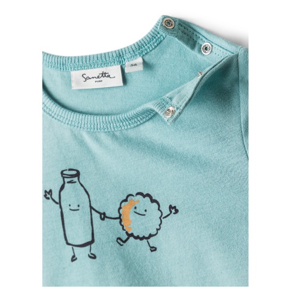 Sanetta - Pure Baby Boys LT 1 T-Shirt Cotton - Camiseta de manga corta