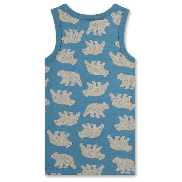 Sanetta - Boy Kid's Shirt without Sleeves Allover San Pure - Débardeur