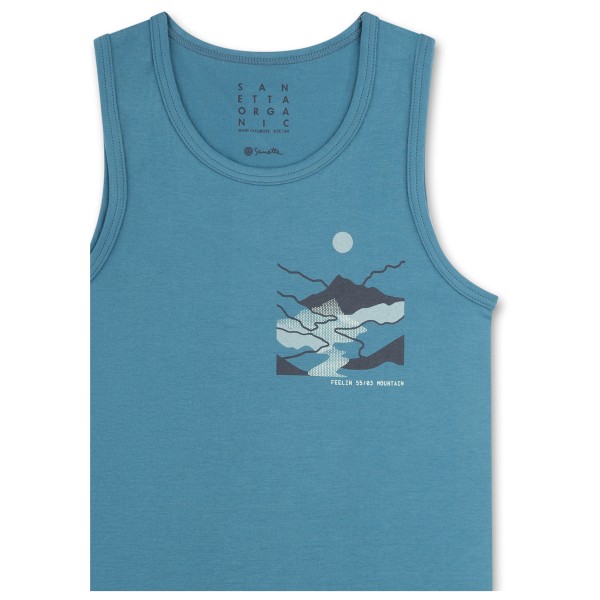 Sanetta - Boy Toddler's Shirt without Sleeves San Pure - Intimo