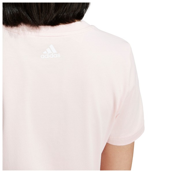 adidas - Girl's Essentials Linear Logo Cotton Slim Fit Tee - Camiseta de manga corta