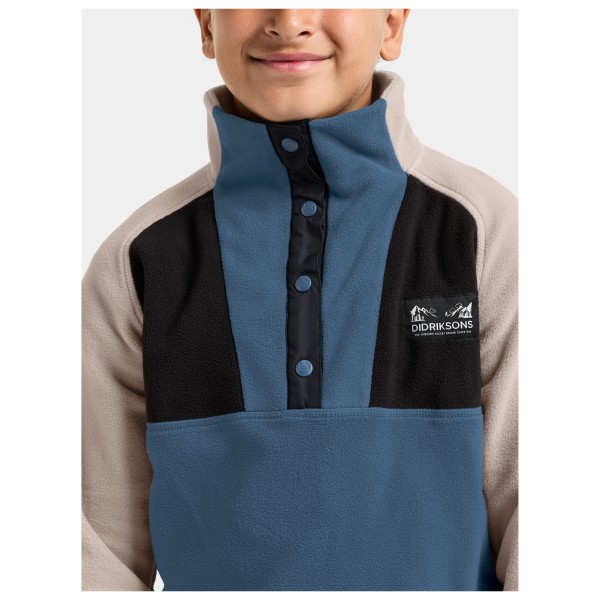 Didriksons - Kid's Yokto Half-Buttons 2 - Fleece jumper