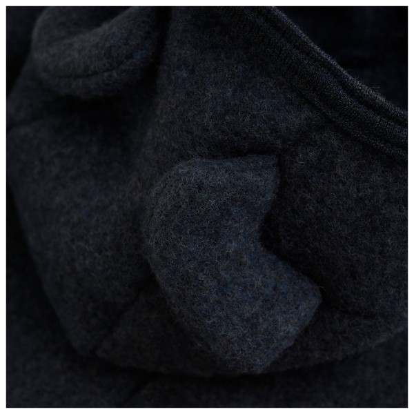Huttelihut - Kid's Pram Suit Bear Ears Wool Fleece - Mono