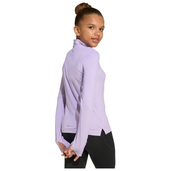 adidas - Girl's Goto PZ 1/4 Zip Longsleeve Tee - Camiseta funcional