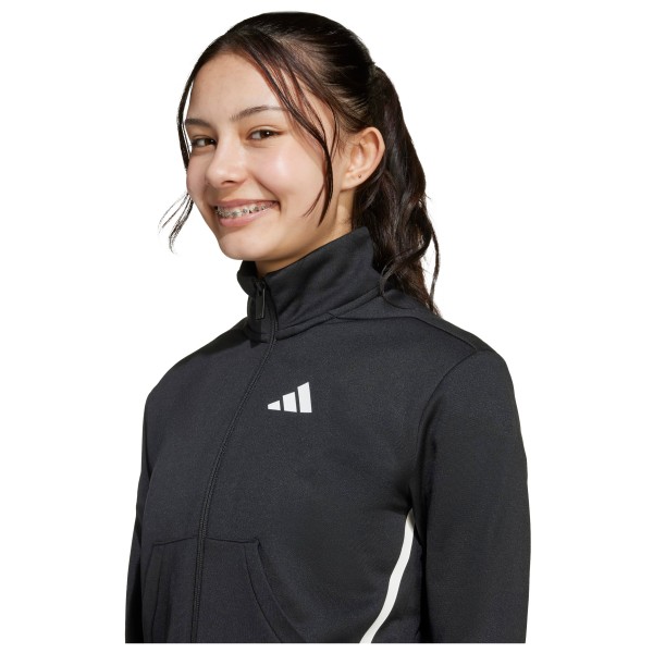 adidas - Kid's Train Essentials Game & Go Full Zip Crew - Trui