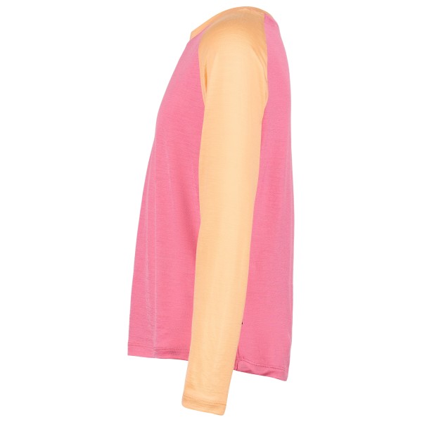 Heber Peak - Kid's MerinoCool165 EvergreenHe. L/S - Merino shirt
