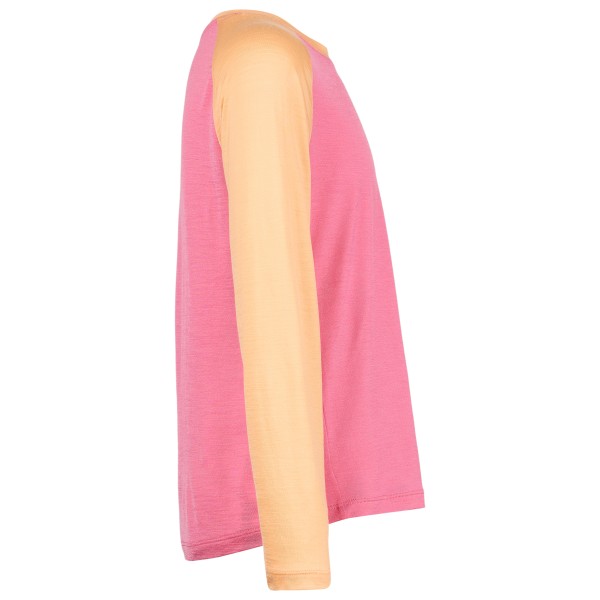 Heber Peak - Kid's MerinoCool165 EvergreenHe. L/S - Merino shirt