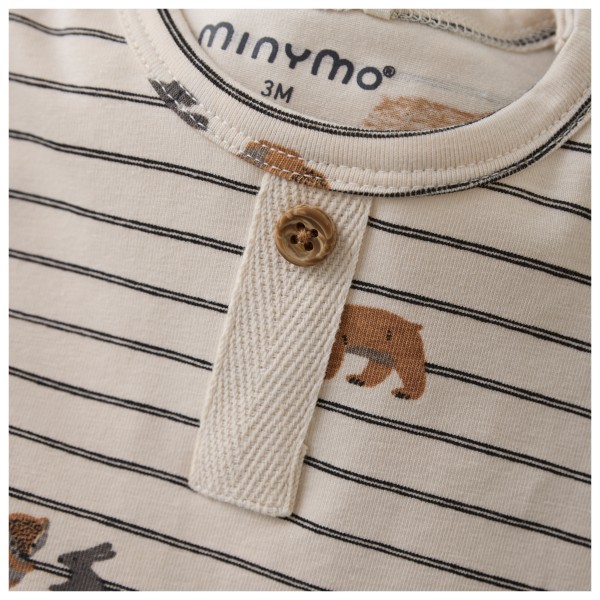 Minymo - Kid's T-Shirt L/S AOP No. 114063 - Maglia a manica lunga