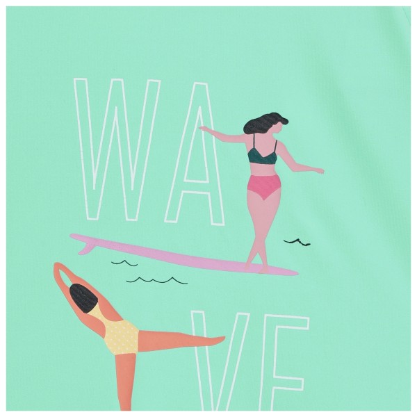 Color Kids - Girl's T-Shirt with Print S/S - Funktionsshirt