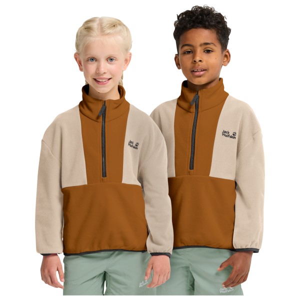 Jack Wolfskin - Kid's Colorblock Taunus Halfzip - Pullover in pile