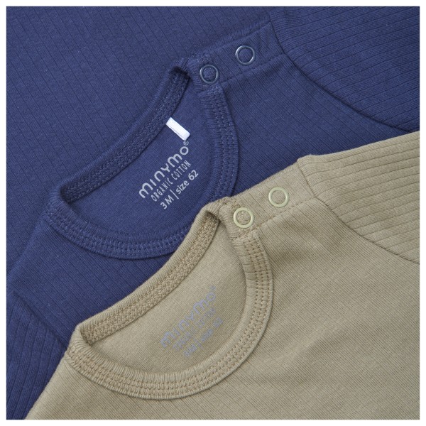 Minymo - Kid's Blouse L/S (2-Pack) - Camiseta de manga larga