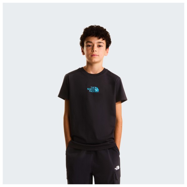The North Face - Boy's Liquid Logo Reg S/S Tee - Camiseta de manga corta