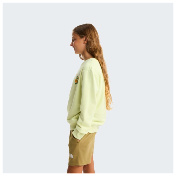 The North Face - Girl's Flora Relaxed Crew - Jerséis