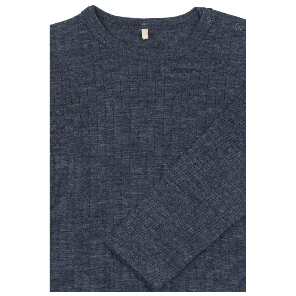 Mikk-Line - Small Kid's Merino Wool L/S Top - Merino longsleeve