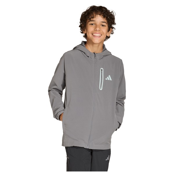 adidas - Kid's Hooded Tech Woven Jacke - Chaqueta de entrenamiento