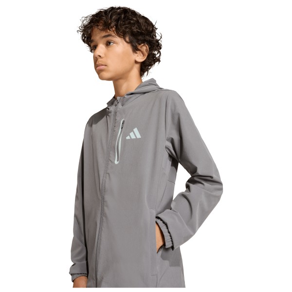 adidas - Kid's Hooded Tech Woven Jacke - Chaqueta de entrenamiento