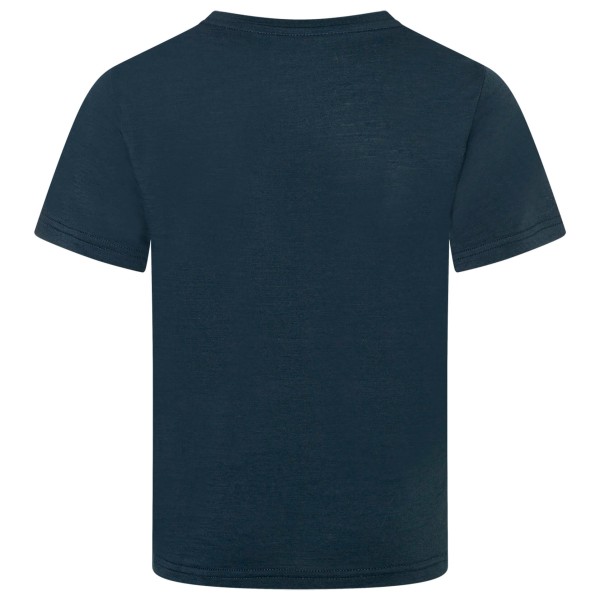 super.natural - Kid's Snowman Tee - Merinoshirt