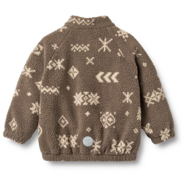 WHEAT - Kid's Fleece Anorak Moon - Fleecetrui