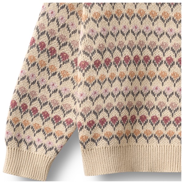 WHEAT - Kid's Jacquard Pullover Harlow - Trui