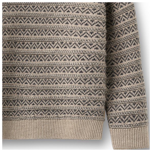 WHEAT - Kid's Jacquard Pullover Jens - Merinowollen trui