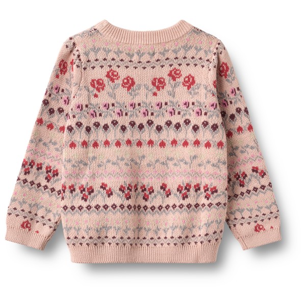 WHEAT - Kid's Jacquard Pullover Mikmak - Pullover